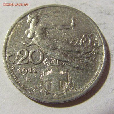 20 чентезимо 1911 Италия №1 24.04.2022 22:00 МСК - CIMG1142.JPG