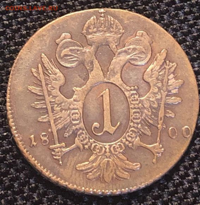 1 Крейцер 1800г Священная Римская Империя. - 198932