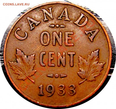 D93 Канада 1¢ 1933 до 23.11 в 22°° - D93 1c 1933_1