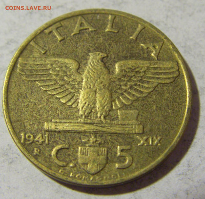 5 чентезимо 1941 Италия №1 24.04.2022 22:00 МСК - CIMG1368.JPG