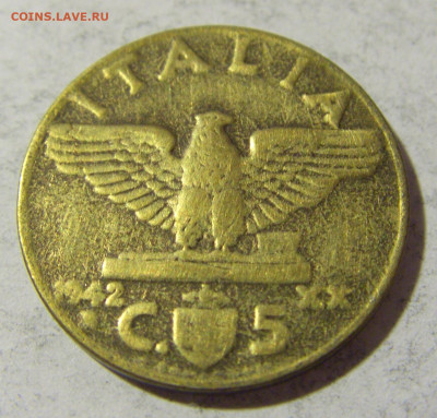 5 чентезимо 1942 Италия №1 24.04.2022 22:00 МСК - CIMG1372.JPG