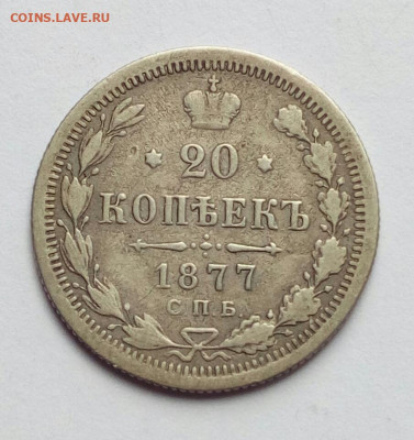 20 копеек 1877 НФ на оценку. - IMG_20220423_141726