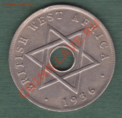 Британская Западная Африка, Пенни Эдуарда VIII (21.11) - WA18.112011 001