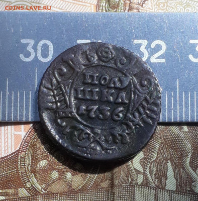 Кладовая полушка 1736 года. Большая. До 1.05.22. - 20220428_103023
