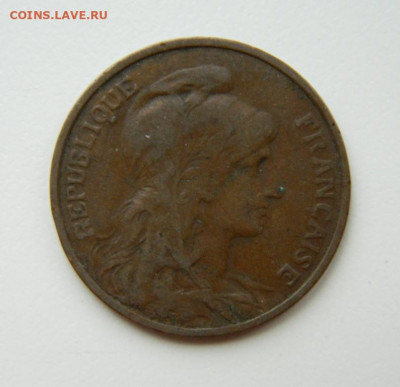 Франция 5 сантимов 1916 г. до 05.05.22 - DSCN5103.JPG