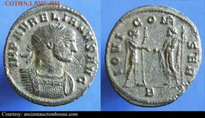 Антониниан императора Аврелиана, 272-274 г.г. до 05.05.22 - aur003