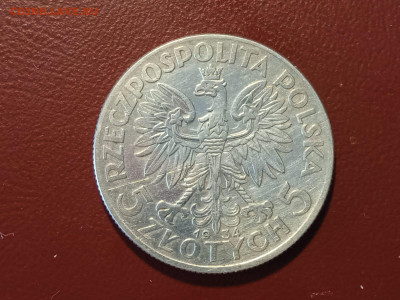 Польша 5 злотых, 1934 года Королева Ядвига - WhatsApp Image 2022-04-29 at 15.33.38 (1)