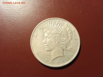 США 1 доллар, 1922 Peace Dollar - WhatsApp Image 2022-04-29 at 10.54.09