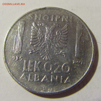 0,20 лека 1939 магн Албания №1 06.05.2022 22:00 МСК - CIMG1600.JPG