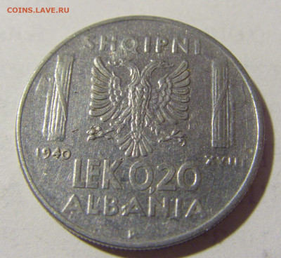 0,20 лека 1940 Албания №1 06.05.2022 22:00 МСК - CIMG1604.JPG