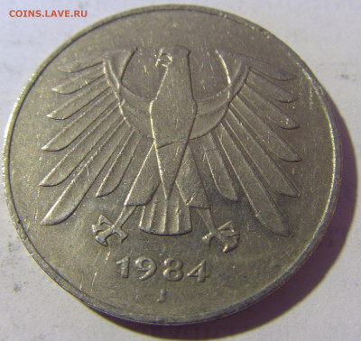 5 марок 1984 J Германия №1 06.05.2022 22:00 М - CIMG1994.JPG
