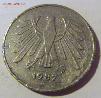 5 марок 1987 G Германия №1 06.05.2022 22:00 М - CIMG1998.JPG