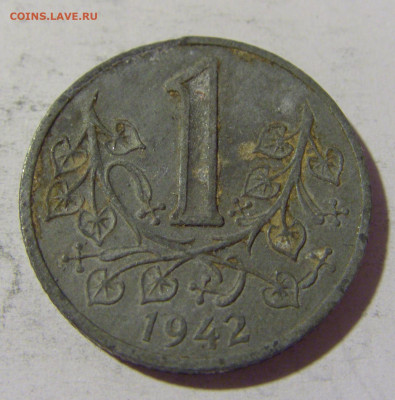 1 крона 1942 Богемия и Моравия №2 06.05.2022 22:00 М - CIMG8632.JPG
