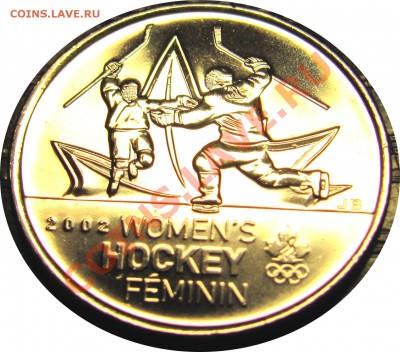 D99 Канада 25¢ хоккей (женский) 2009 UNC до 24.11 в 22°° - D99 WW_1