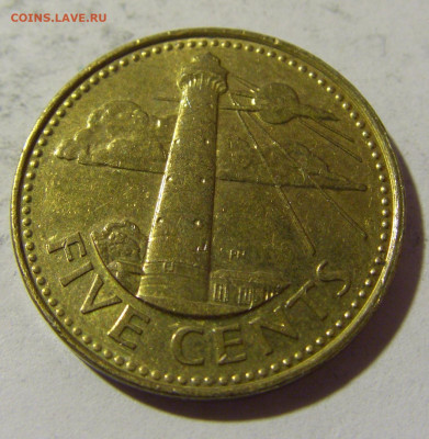 5 центов 2005 Барбадос №1и 07.05.2022 22:00 М - CIMG2453.JPG