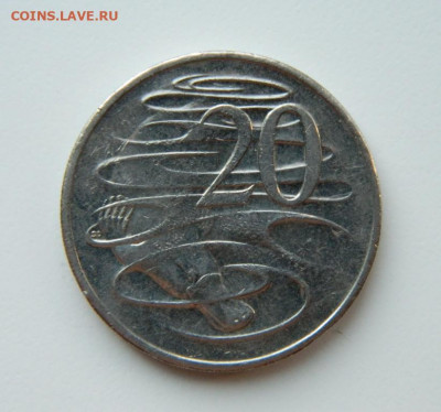 Австралия 20 центов 2008 г. (Утконос) до 05.05.22 - DSCN5297.JPG
