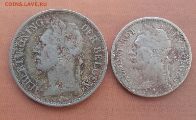 Бельгийское Конго 1 франк и 50 сантимов 1929 - 20220502_145419