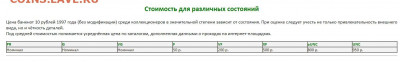 Куплю банкноту 10 рублей 1997 без модификации серии аа - 1997_10