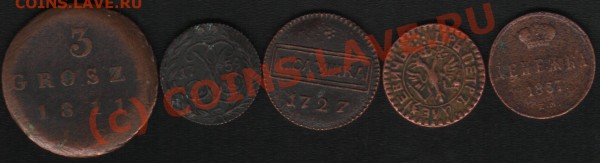 Полушки.1759,1727гг. - ц 1