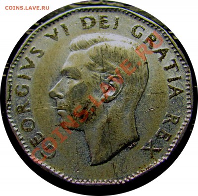 E05 Канада 5¢ 1952  до 24.11 в 22°° - E05 5c Canada 1952_2