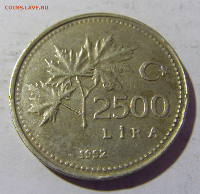 2500 лир 1992 Турция №1н 09.05.2022 22:00 М - CIMG3751.JPG