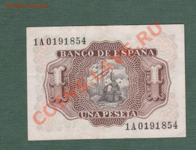 Испания 1 песета 1935,нечастая бона! - Испания 1-1953 18.112011 001