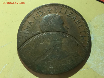 1 penny брак - 63CEC380-C086-4B40-9A27-34CFDEFA189E