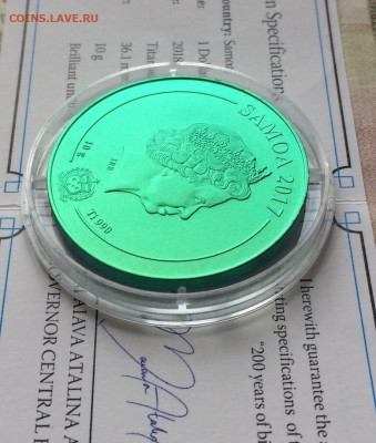 1 доллар 2018г. Велосипед. Титан 990 проба.до 08.05.22 - 88