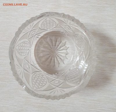 Ваза хрустальная СССР. конфетница. - ваза 1-2