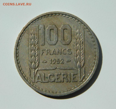 Французский Алжир 100 франков 1952 г. до 12.05.22 - DSCN5447.JPG