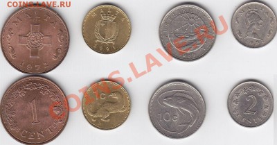 Мальта 1-1-2-10 центов до 25.11.11 22:00 - 1