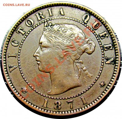 E07 Остров Принца Эдуарда 1¢ 1871 F-VF до 25.11 в 22°° - E07 PEI 1871_1