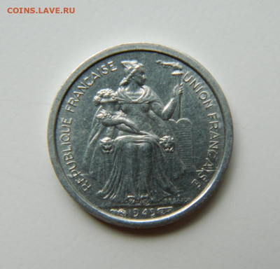 Фр. Новая Каледония 50 сантимов 1949 г. (Фауна) до 12.05.22 - DSCN5604.JPG