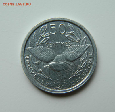 Фр. Новая Каледония 50 сантимов 1949 г. (Фауна) до 12.05.22 - DSCN5605.JPG