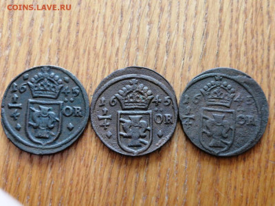 3 разных шведа 1645г.,разновидности? - lx2s0d6
