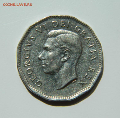 Канада 5 центов 1951 г. (Юбилейная) до 12.05.22 - DSCN5490.JPG