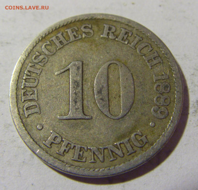 10 пфеннигов 1889 J Германия №1 16.05.2022 22:00 М - CIMG4070.JPG