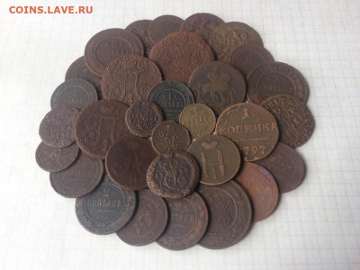 Лот из 31 медной монеты - 1.JPG