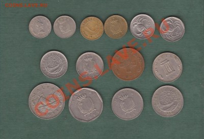 Подборка Мальты, 14 монет (21.11) - Malta 2