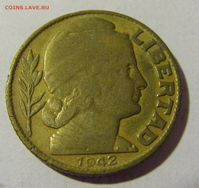 20 сентаво 1942 Аргентина №1 17.05.2022 22:00 М - CIMG4505.JPG