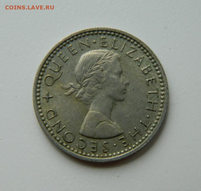 Новая Зеландия 6 пенсов 1958 г. (Фауна) до 16.05.22 - DSCN5756.JPG