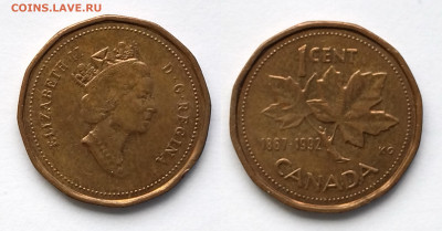 Канада 1 цент 1992 года 125 лет Конфедерации Канада - 14.05 - IMG_20220509_070725