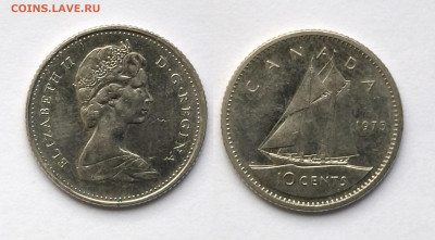 Канада 10 центов 1975 года - 14.05 - IMG_20220509_070859