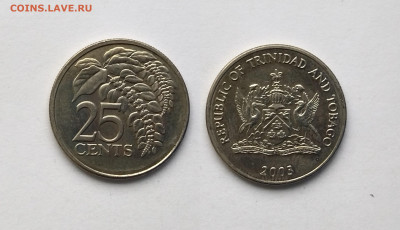 Тринидад и Тобаго 25 центов 2003 года - 14.05 - IMG_20220509_073331