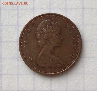 5 центов 1965, 1 цент 1967 Канада - 3.JPG