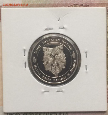 10 центов 2016, США, пруф, Ирокезы. до 15.05.22 - 213