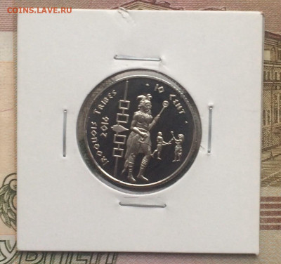 10 центов 2016, США, пруф, Ирокезы. до 15.05.22 - 212