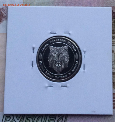 5 центов 2016, США, пруф, Ирокезы. до 15.05.22 - 78