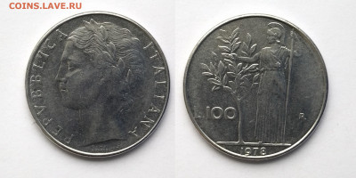Италия 100 лир 1978 года - 18.05 - IMG_20220509_072922