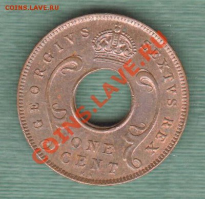 Британская Восточная Африка, 1 цент 1952 (21.11) - E6